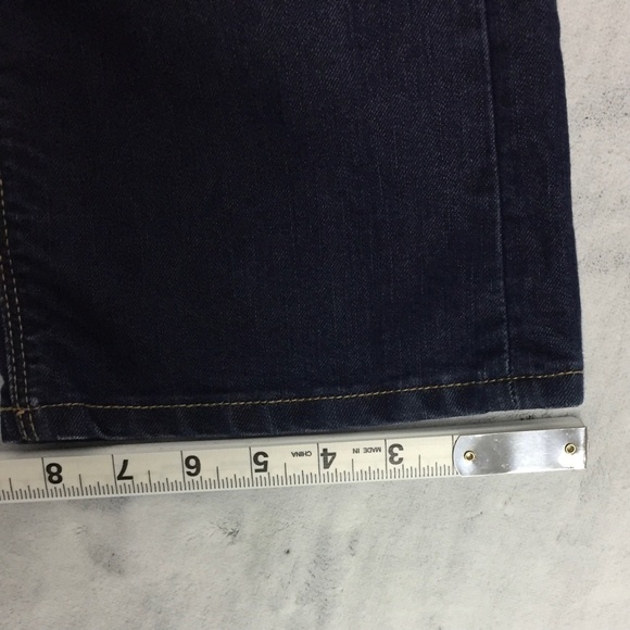 Tommy Hilfiger Boyfriend Jeans Womens 2S 30W 28L Mid Rise Easy Fit Bootcut - Picture 12 of 12